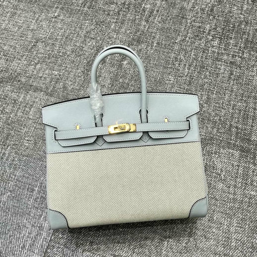 Birkin Canvas-Leather Mix-19